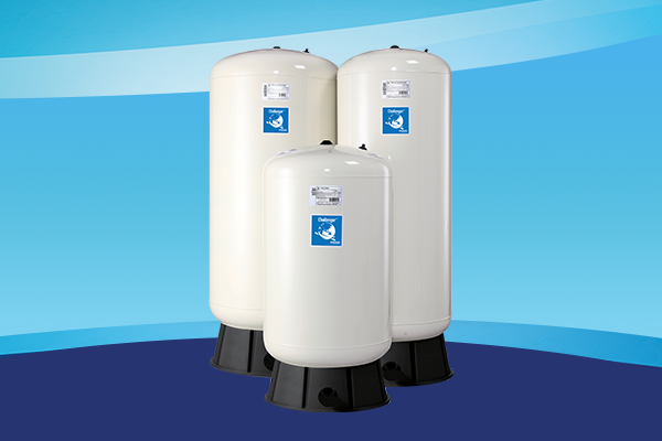 Zbiornik hydroforowy pionowy