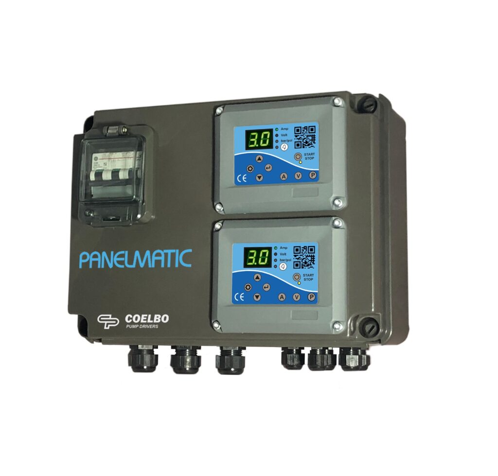 Elektroniczny panel do sterowania i ochrony pomp Coelbo PANELMATIC