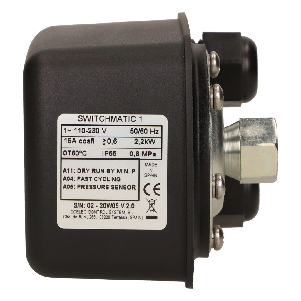 Elektroniczny wyłącznik ciśnieniowy Switchmatic 1