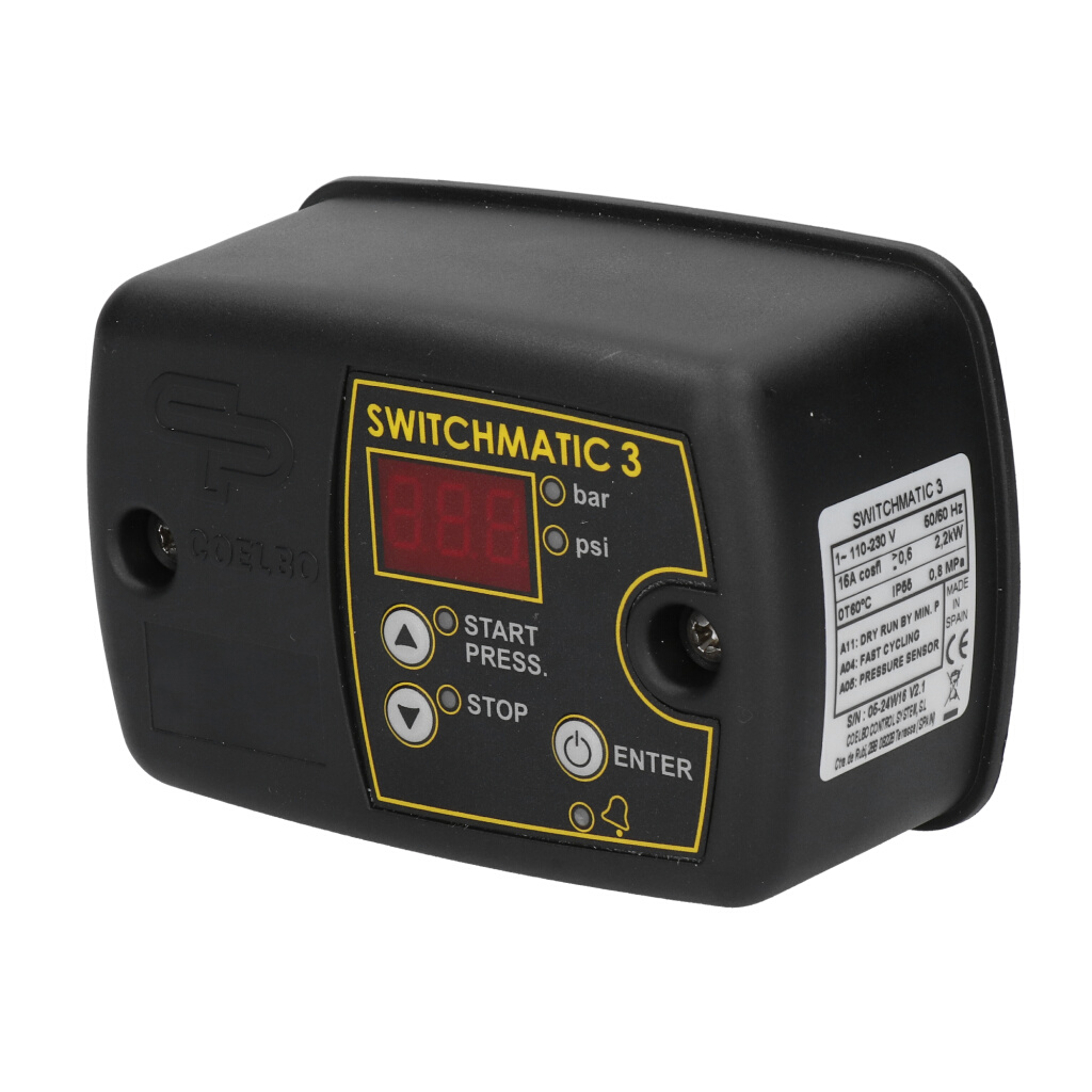 Elektroniczny wyłącznik ciśnieniowy Switchmatic 3