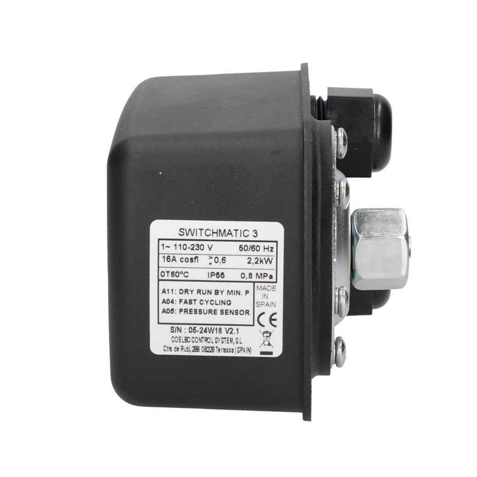 Elektroniczny wyłącznik ciśnieniowy Switchmatic 3